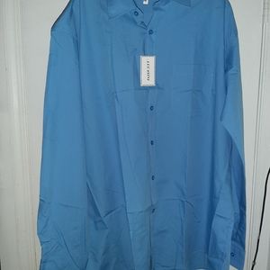 Lucasini Men's Long sleeve dress shirt